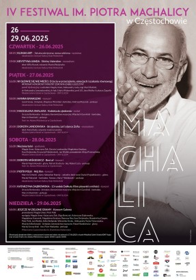 FESTIWAL IM. PIOTRA MACHALICY 26-29 czerwca 2025