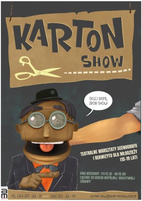 KartonSHOW- warsztaty scenografii i rekwizytu