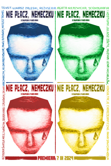 plakat Nie płacz, Nemeczku