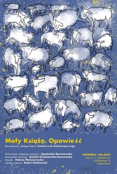 plakat Mały Książę. Opowieść