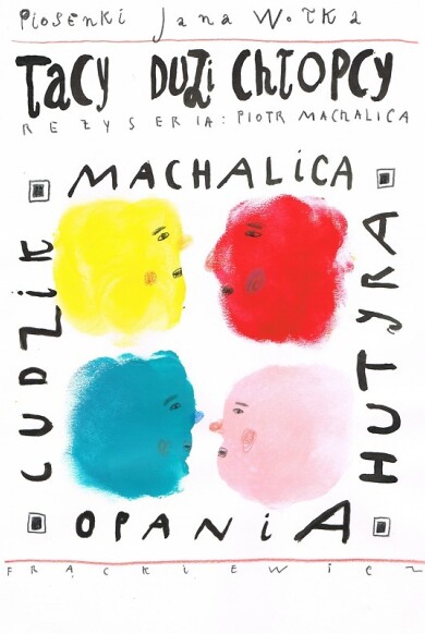 plakat Tacy duzi chłopcy